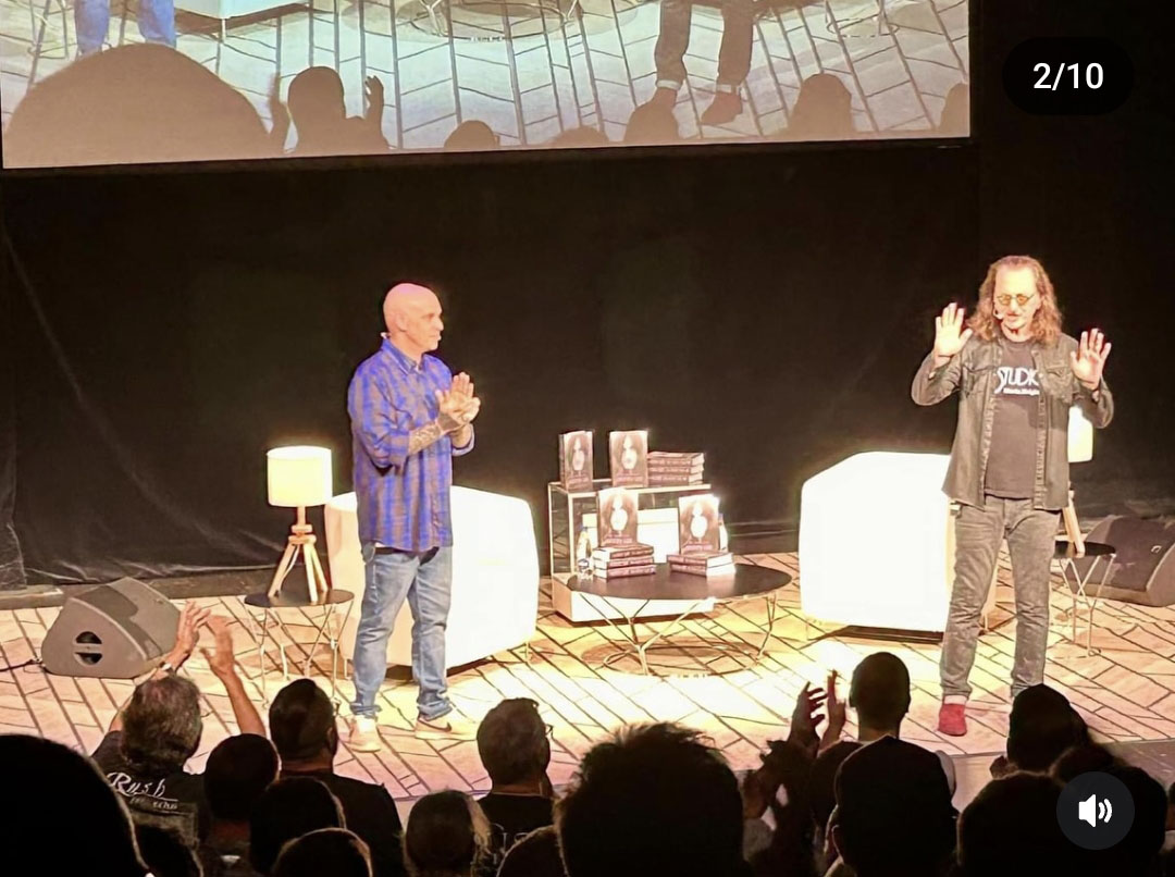 Geddy Lee 'My Effin' Life In Conversation' Tour Pictures - Grand Théâtre de Québec - Québec City, Québec, Canada - July 13th, 2024